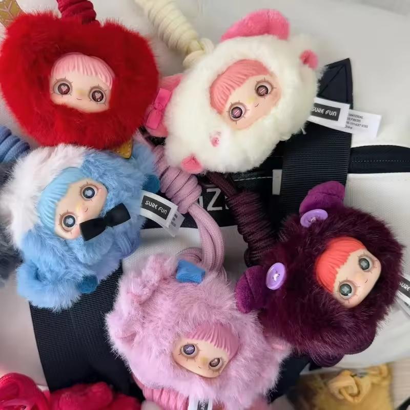 Maymei Horoscope Stories Blind Case Maymei V7 Blindbox Polyvinyl Chloride Material Plush Surprise Pouch Animation Figure Phone Strap Mystery Case