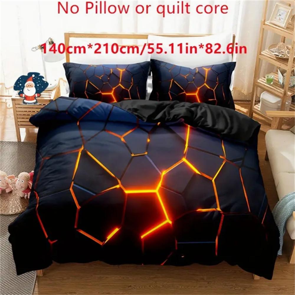 2/3pcs Duvet Cover Set, 3D Digital Printing, Down Duvet Cover, Pillowcase, Home Bedding Duvet Cover For Bedroom, Guest Room