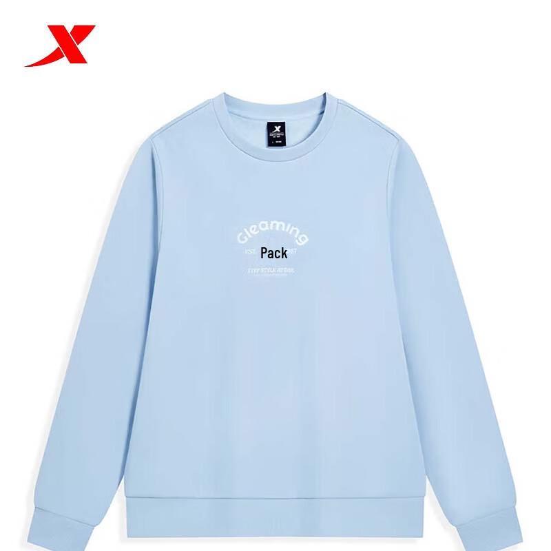 XTEP Women s Warm Fleece-Lined Pullover Sweatshirt S