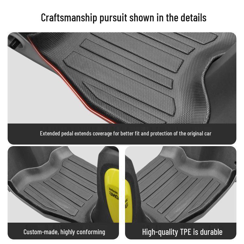 All-Model Thick TPE Floor Mats for Ninebot Electric Scooters