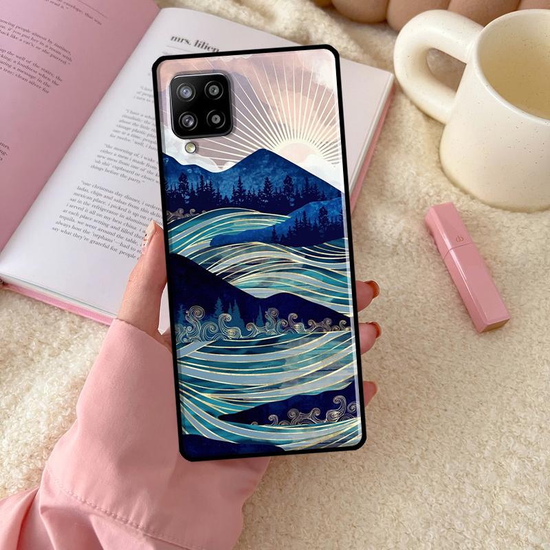 

Moon Glow Forest Ocean Stars For Samsung Galaxy A16 A26 A36 A56 A06 A53 A33 A13 A12 A32 A52 A55 A35 A15 A54 A34 A14 Case Samsung A35