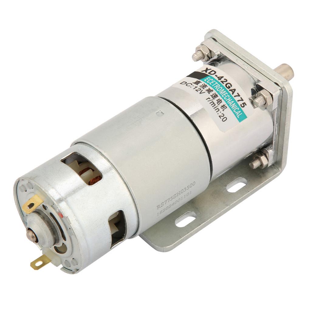 XD‑42GA775     Gear Motor Large Torsion   Speed Motor with Bracket(10RPM12V)