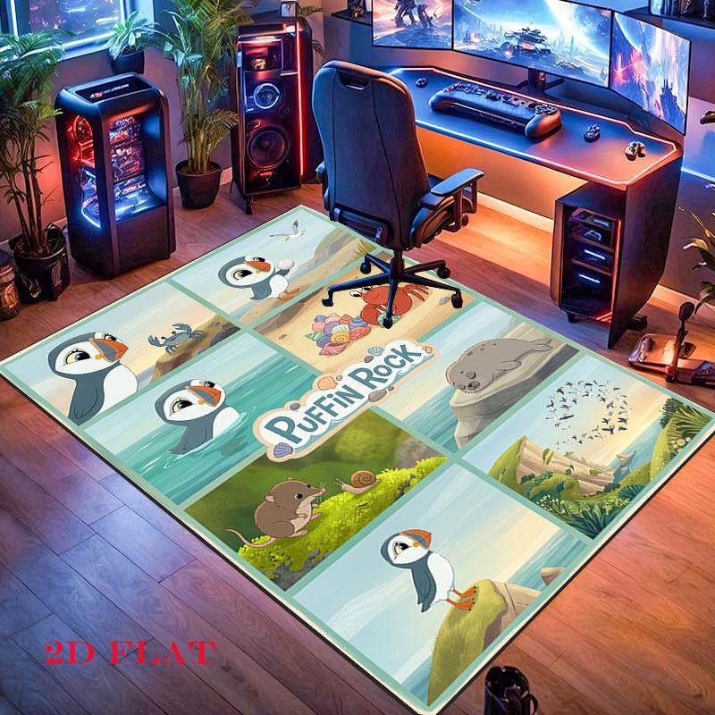 Peter Rabbit Dawn Carpet Rug for Living Room Bedroom Home Sofa Decoration,Kids play Nonslip Floor Mat