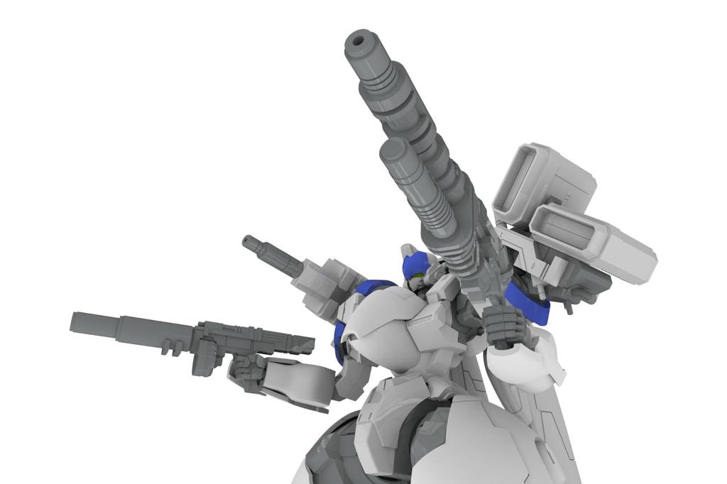 Plum PM Office A 5inch Mechanism POWERDoLLS2 Armored Infantry Expansion Set B MC120mm Cannon DRu20ATM DSG11SMG M62 Grenade Total length 70mm scale
