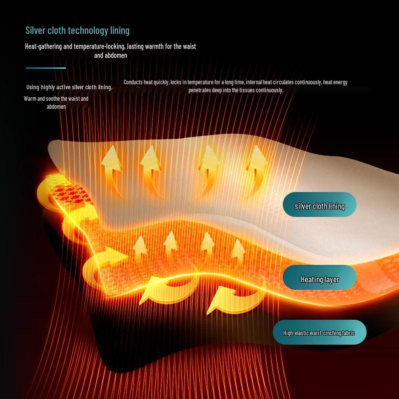 Philips EMS Mugwort Heating Waist Massager Belt