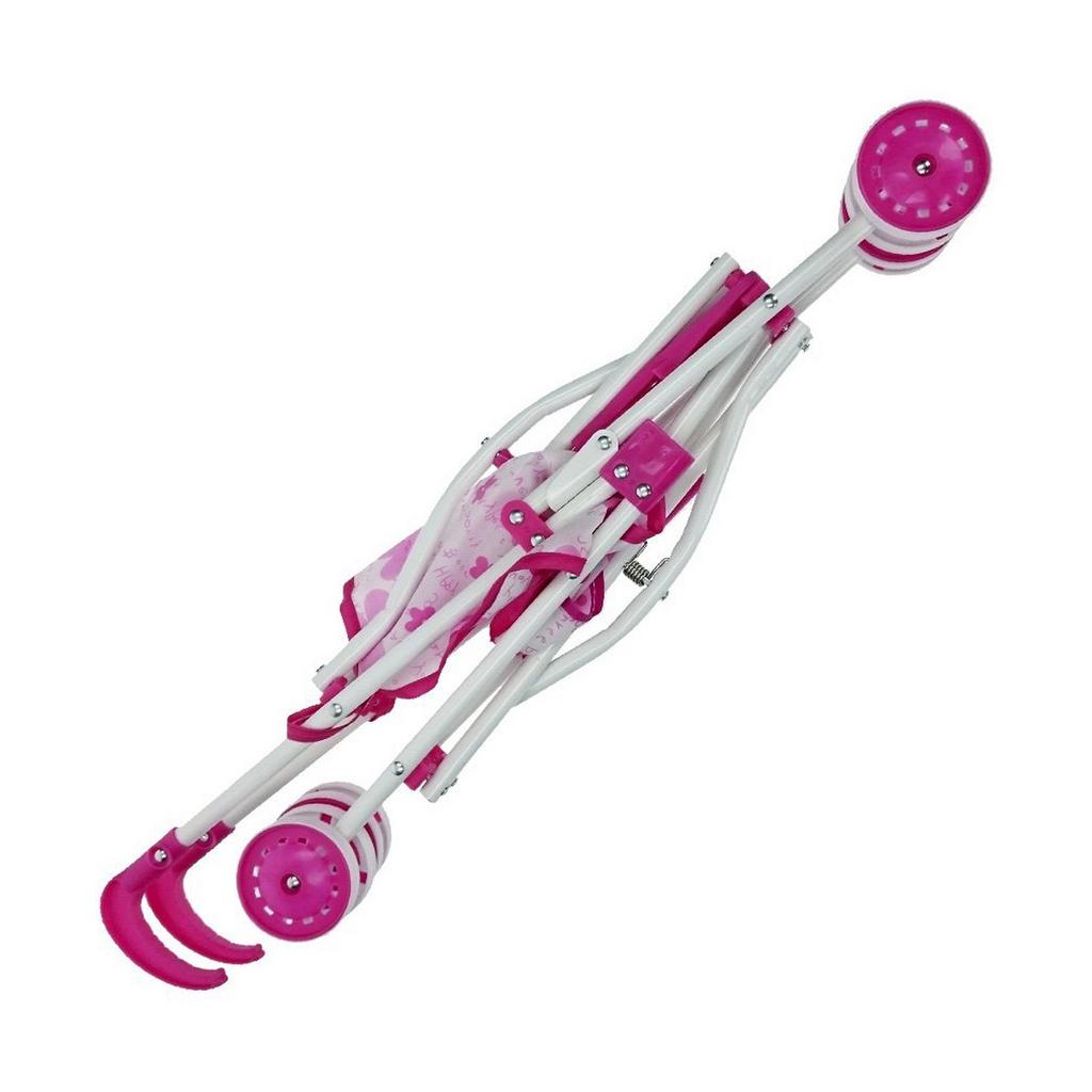 Doll Stroller Reig Foldable Pink 25.5 X 41.5 X 55.5 Cm