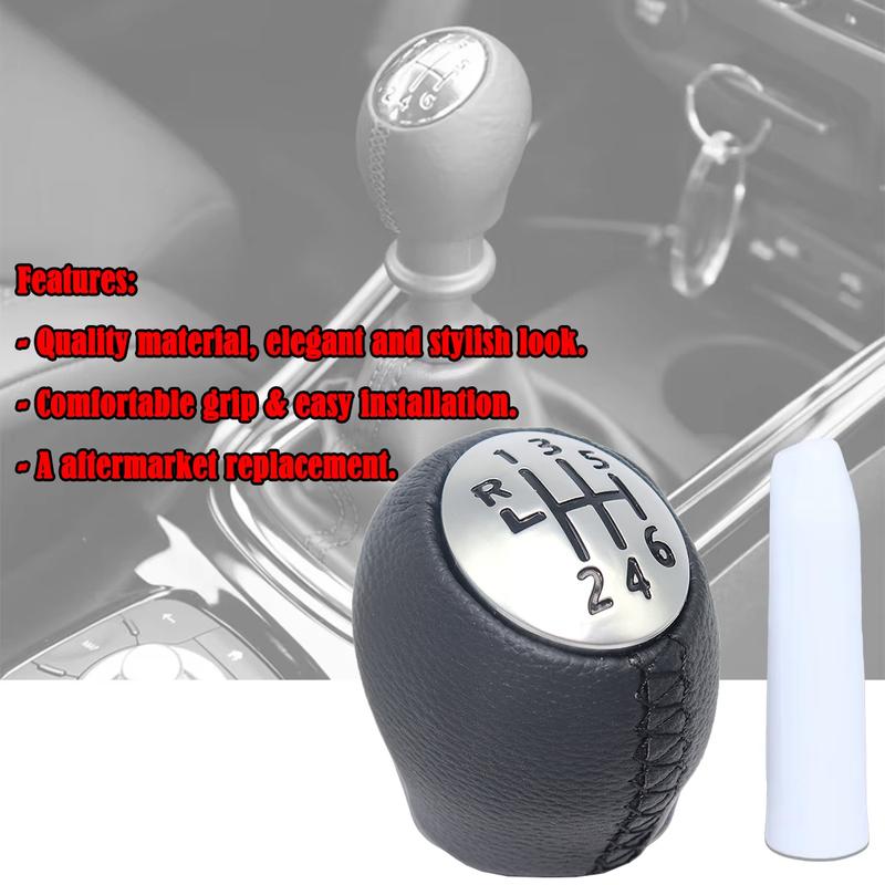 6 Speed Car Gear Shift Knob Head Stick Handball Head For Renault Espace 4 MK4 2002 2003 2004 2005 2006 2007-2015 Megane 2 3