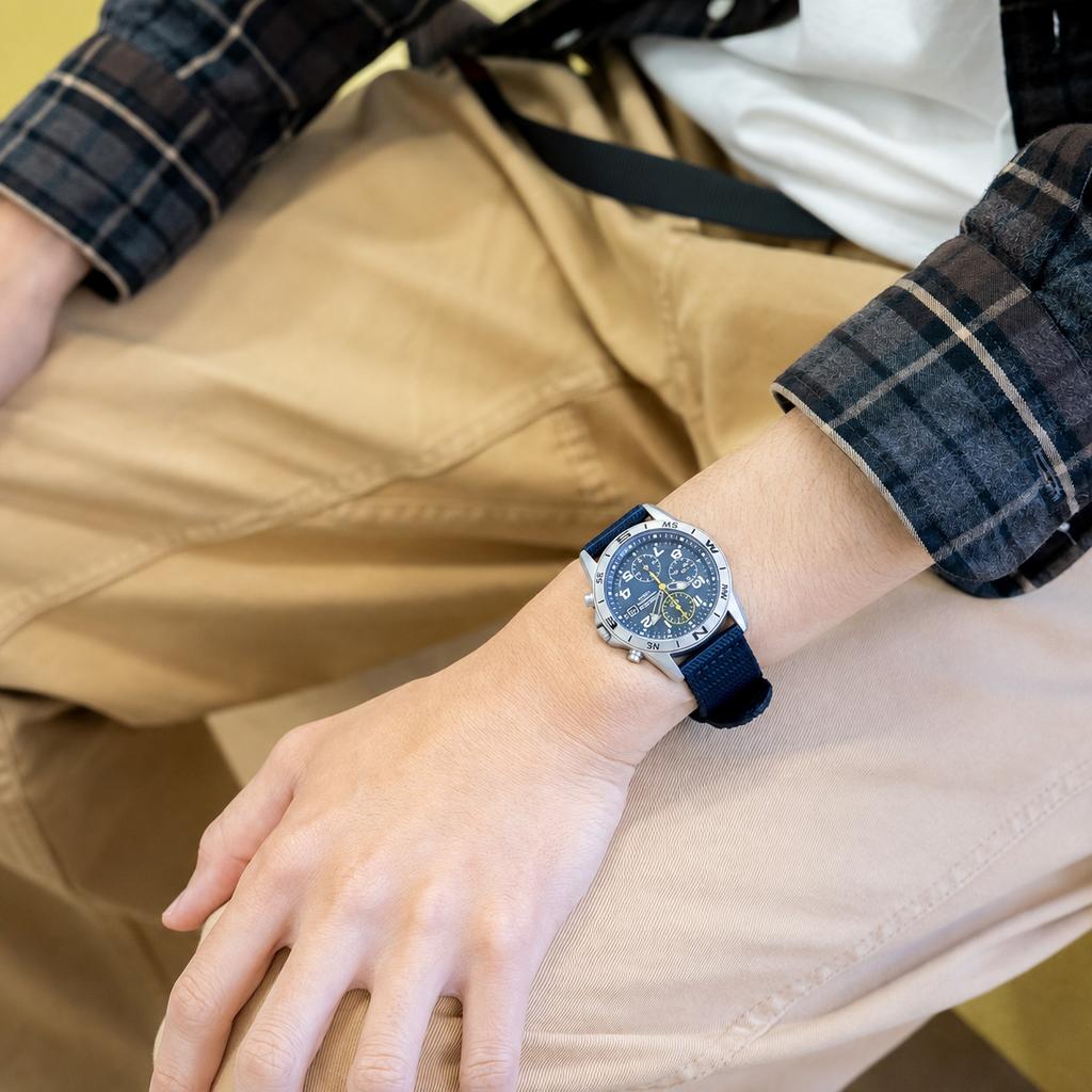 SEIKO SND379R Quartz Chronograph Watch