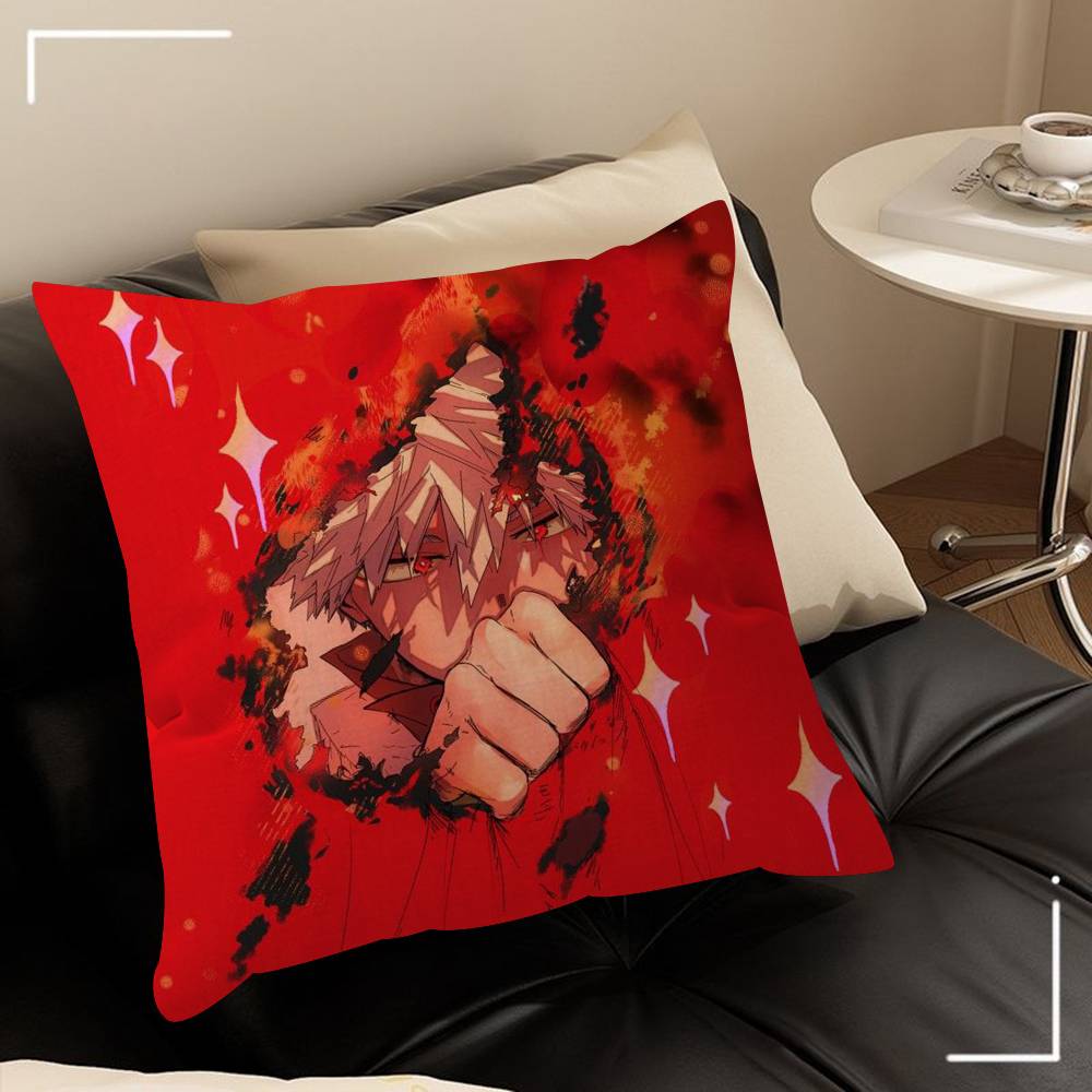 Deku Bakugou Shouto Hero Academia Pillow Gifts Home Office Furnishings Bedroom Sofa Car Cushion Cover Case 45x45cm