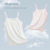 Breathable Comfort Camisole Vest for Elementary Girls (7-12) – Anti-Protrusion Thin Style