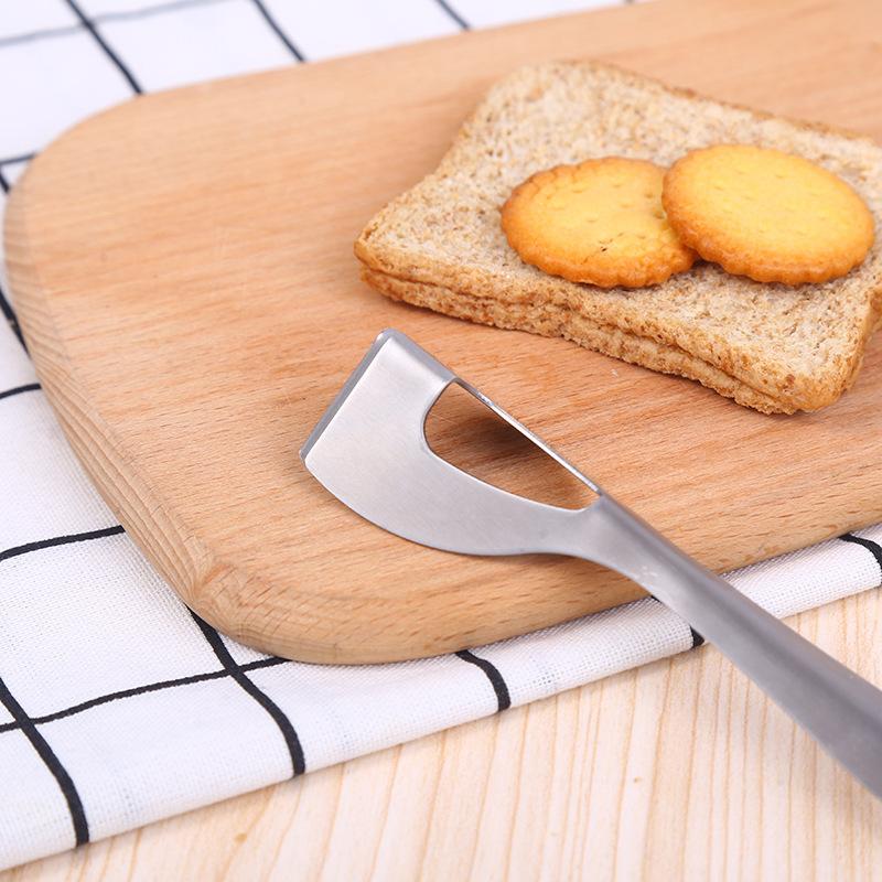 1PCS Stainless Steel Butter Cutter Cheese Corner Cutter Butter Spreader Cutting Knife Baking Scraper Butter Spreader Knife