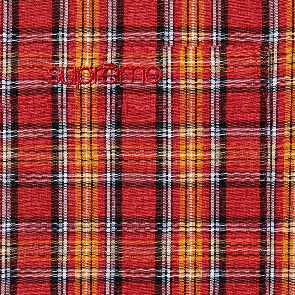 Supreme Mini Plaid S/S Shirt Unisex SUP-SS25-191