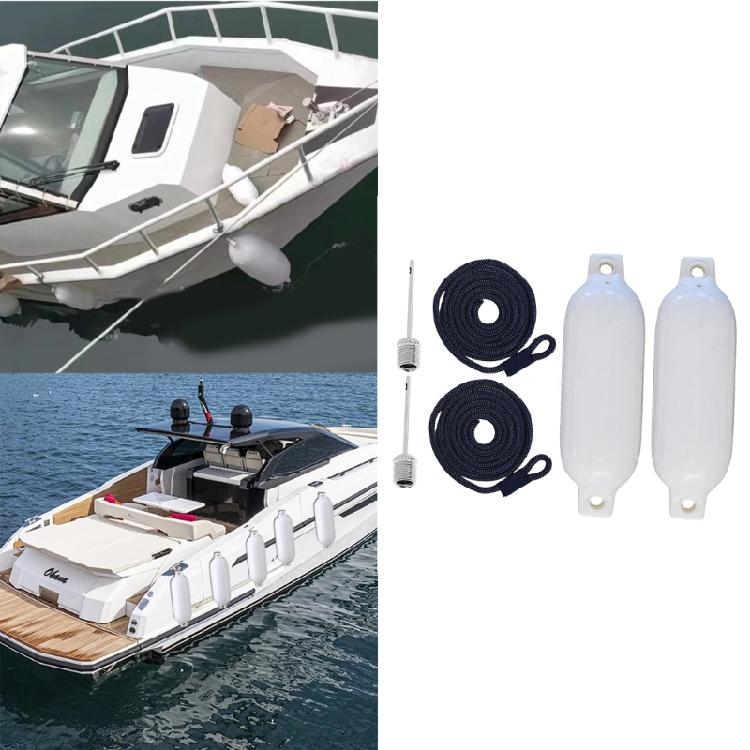 Marine Boat Fenders PVC Bumpers Inflatable Boat Bumpers Fishing Boat Fend for Docking Safety of Yachts & Pontoon Boats
