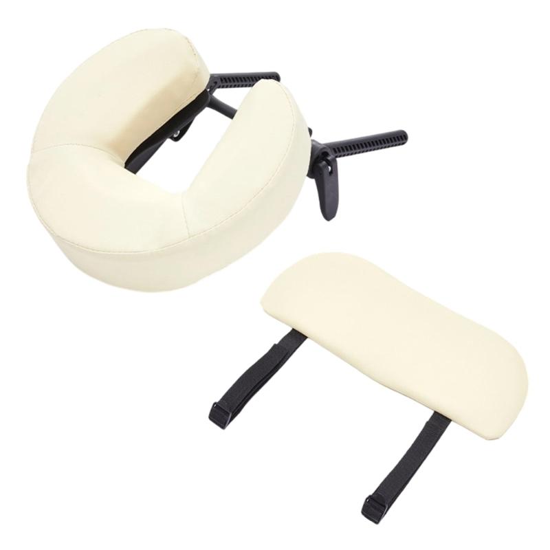 Ergonomic Face Cushion For Massage Therapy Soft Padded Support Anti Pressure Marks Professional Salon Equipment