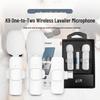 Dual Wireless Lapel Microphone for Mobile Phones – Ideal for Live Streaming and Recording