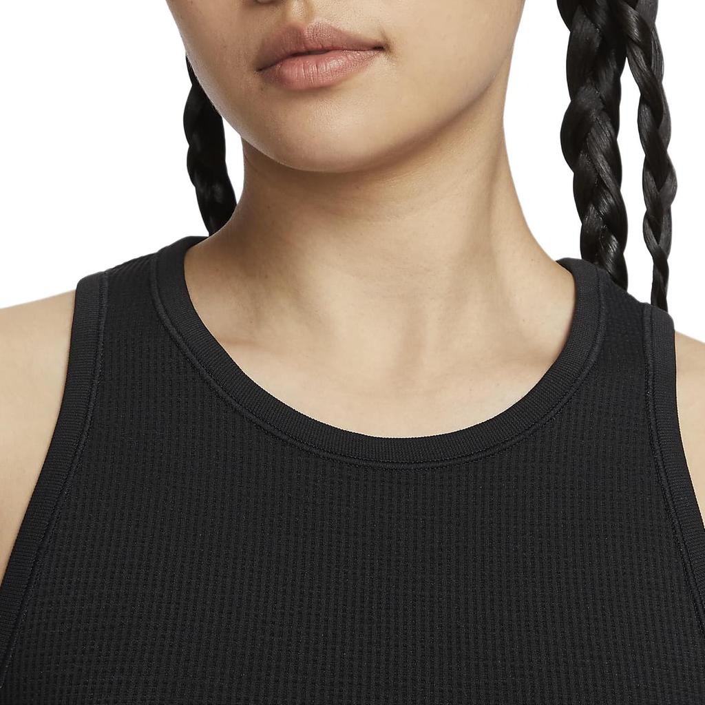 Nike ACG Delta River Knitted Solid Color Tank Top Women Tops Black Cool Gray FV7324010