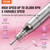 Electric Rechargeable Nail Drill 35000RPM Cordless Nail E File Machine