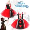 Lolitafairy Princess Dress For Girls Alice In Wonderland Queen Of Hearts Roleplay Costume