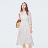 Elegant Tencel Commuter Midi Dress