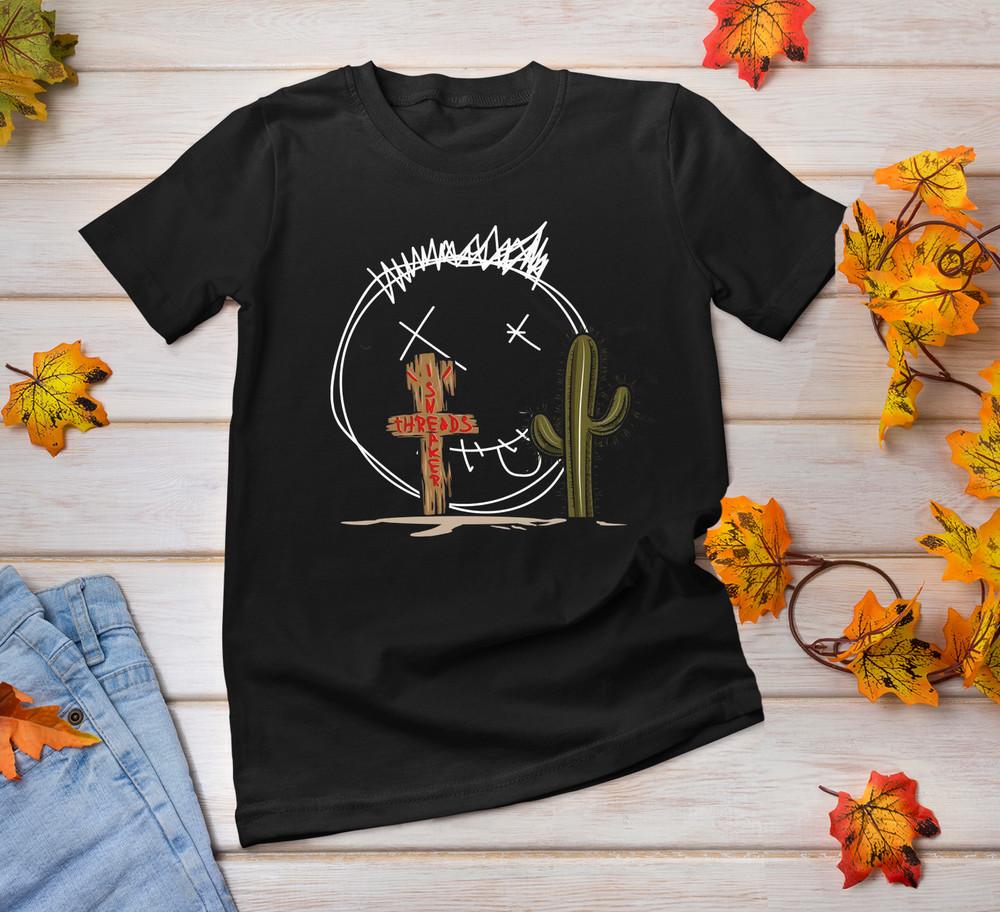 

Travis Scott Gift For Family Black T-Shirt Cotton All Size Unisex T-Shirt XXXXL