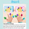 Children Finger Cap Colors Matching Montessori Games Left and Right Hand Cognitive Thinking Training Sensory Educational Toys