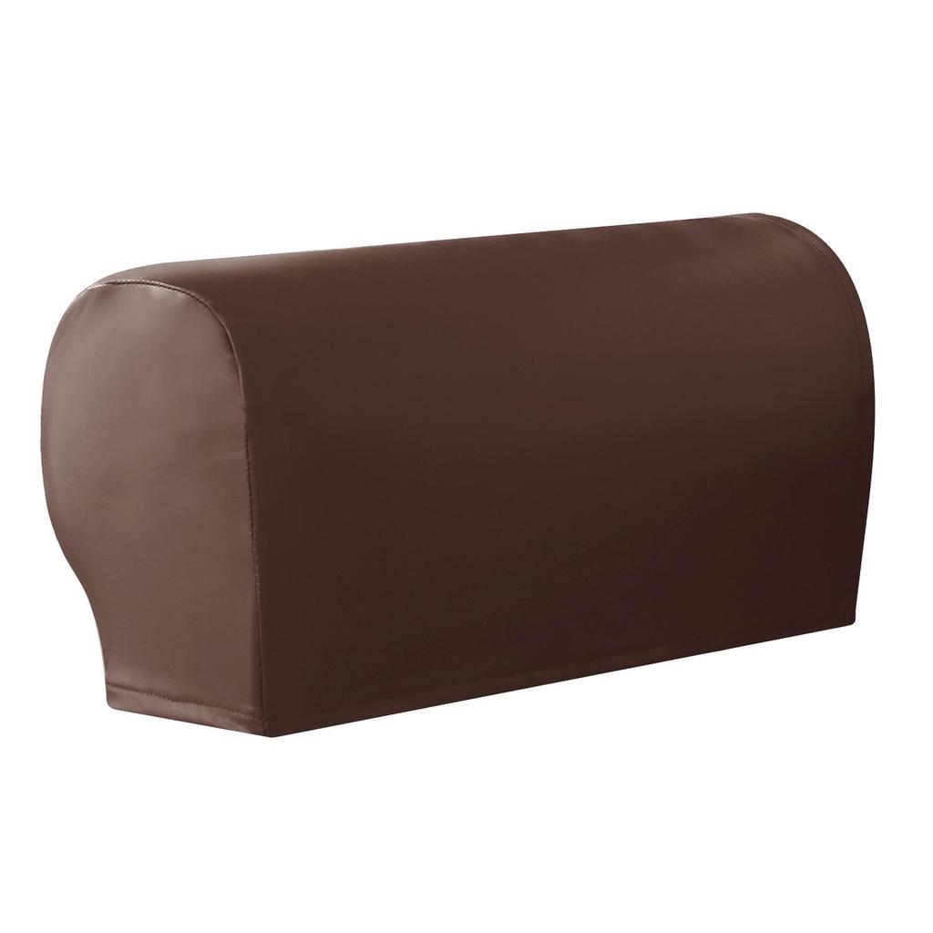 Universal Waterproof PU Leather Armrest Cover Set - Elastic, Full-Wrap Protection, Cross-Border Exclusive
