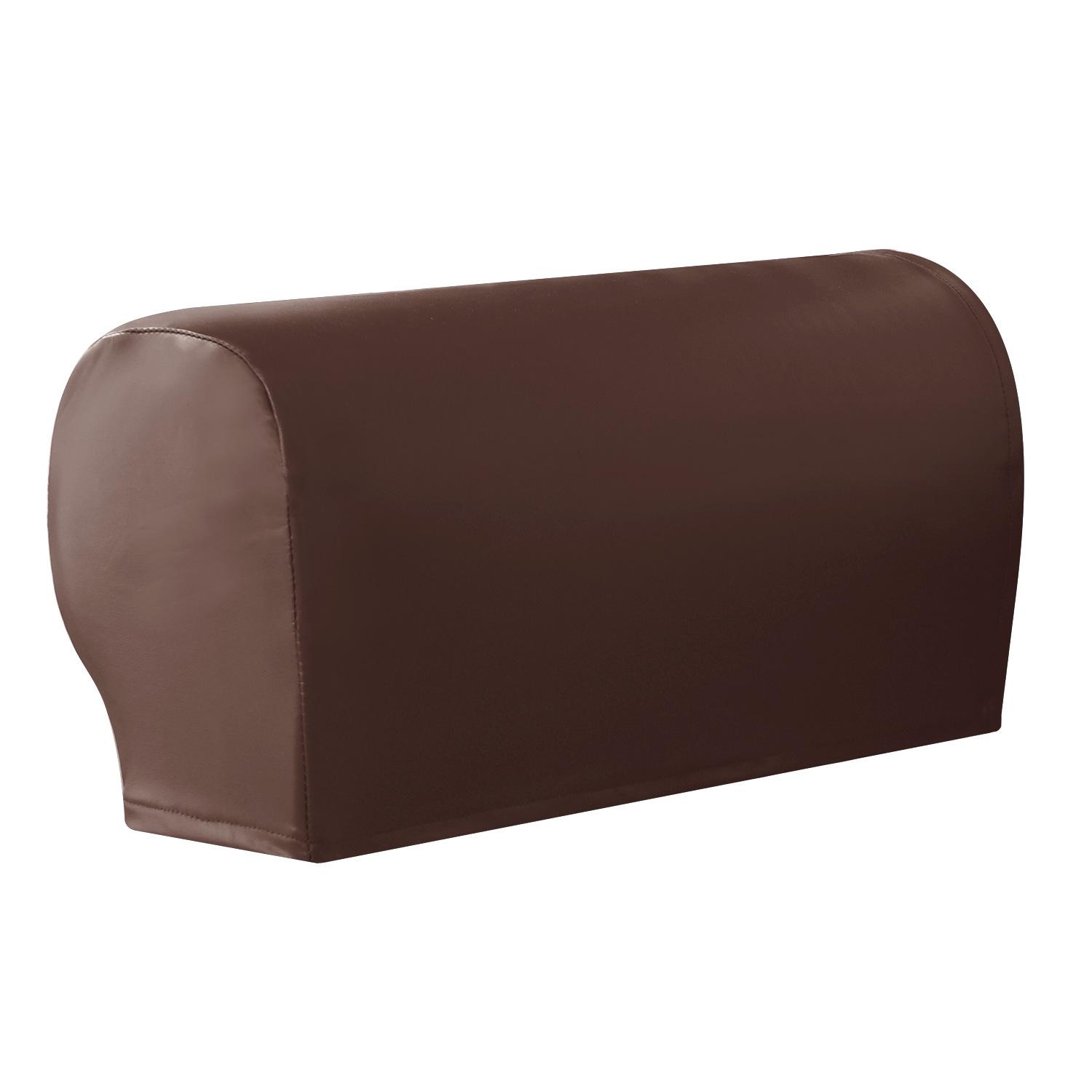 

Универсальный водонепроницаемый набор чехлов на подлокотники из ПУ кожи - Эластичный, Полная защита, Эксклюзив для трансграничной торговли Set of 2 вино красного