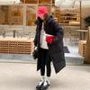 Popular Down Cotton-padded Clothes Women's Medium and Long Over-the-knee Winter New Cotton-padded Jackets Loose and Thickened Cotton-padded Jackets
