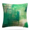 Turquoise Geometric Color Block Short Plush Cushion Cover Color Block Gem Series Linen Pillow Case Home Fabric