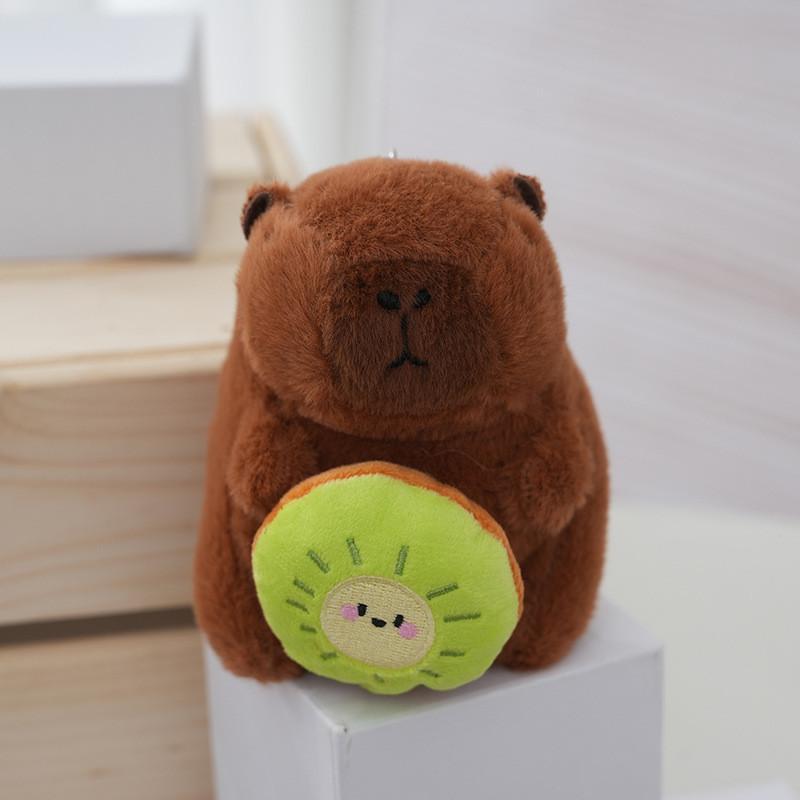 Quality Premium Capybara Plush Keychain With Soft Pp Cotton Filling Ideal For Gifts Kids