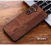 For Samsung Galaxy S24 Plus Back Cover Skin Feel Shockproof Leather Phone Case For Galaxy S24 Plus Coque Capa Bumper