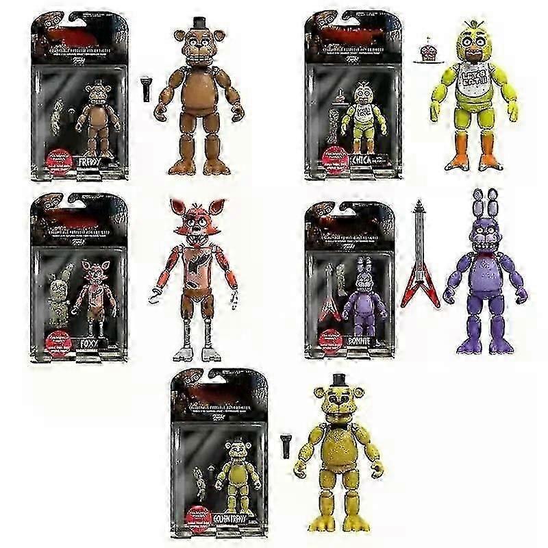 FNAFs bear's midnight harem five nights joint movable detachable game peripheral hand office boy Freddy's