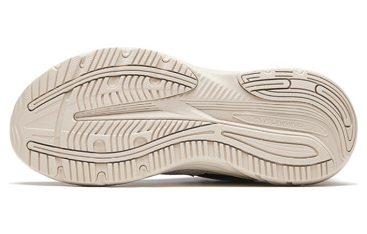 Anta Cushioning Low top Running Shoes Women's Beige Black