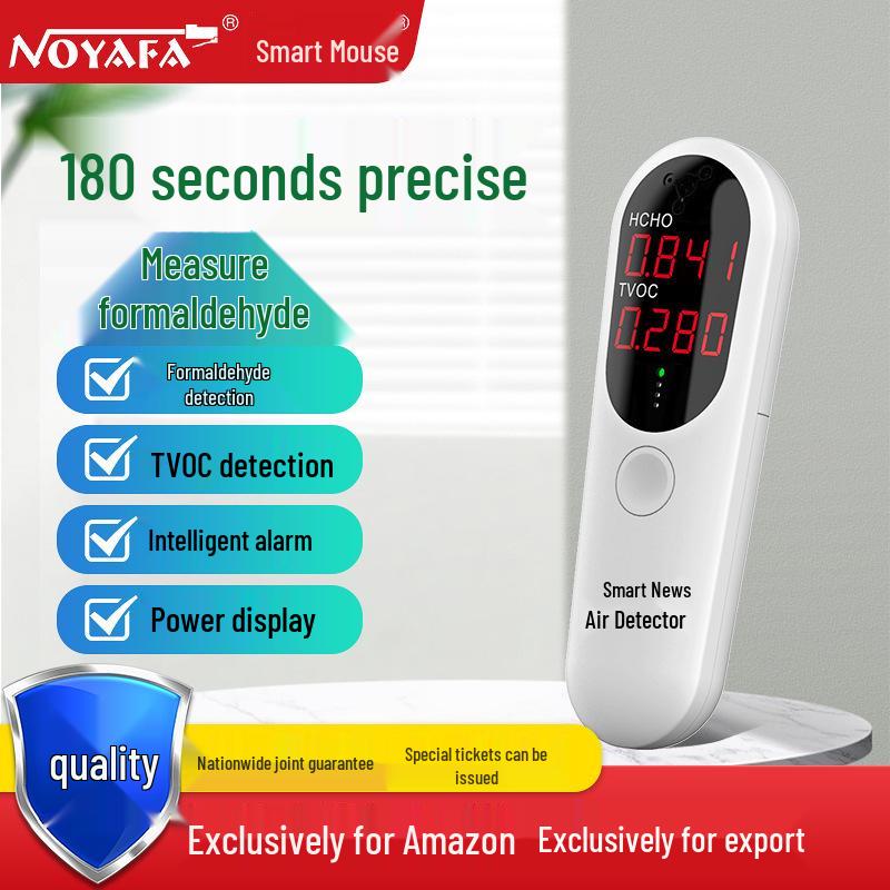

Clever JMS11 High-Precision Formaldehyde & TVOC Air Quality Detector English Version JMS11