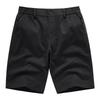 Sommer Baumwolle Einfarbige Shorts Herren Hohe Qualität Lässig Business Gesellschaft Elastischer Bund Herrenshorts Badeshorts