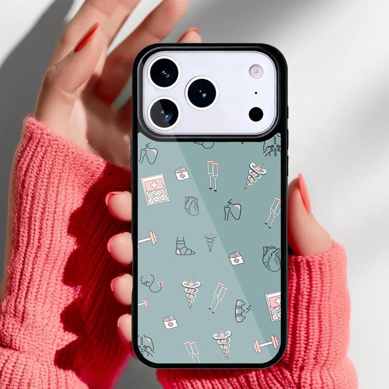 Medicine Nurse Doctor Dentist Phone Case for iPhone 17 Air 16e 15 14 13 Pro Max Back Cover for 12 11 Pro Coque