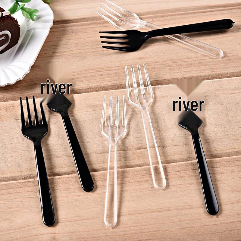 Fanshun Disposable Thickened Plastic Forks