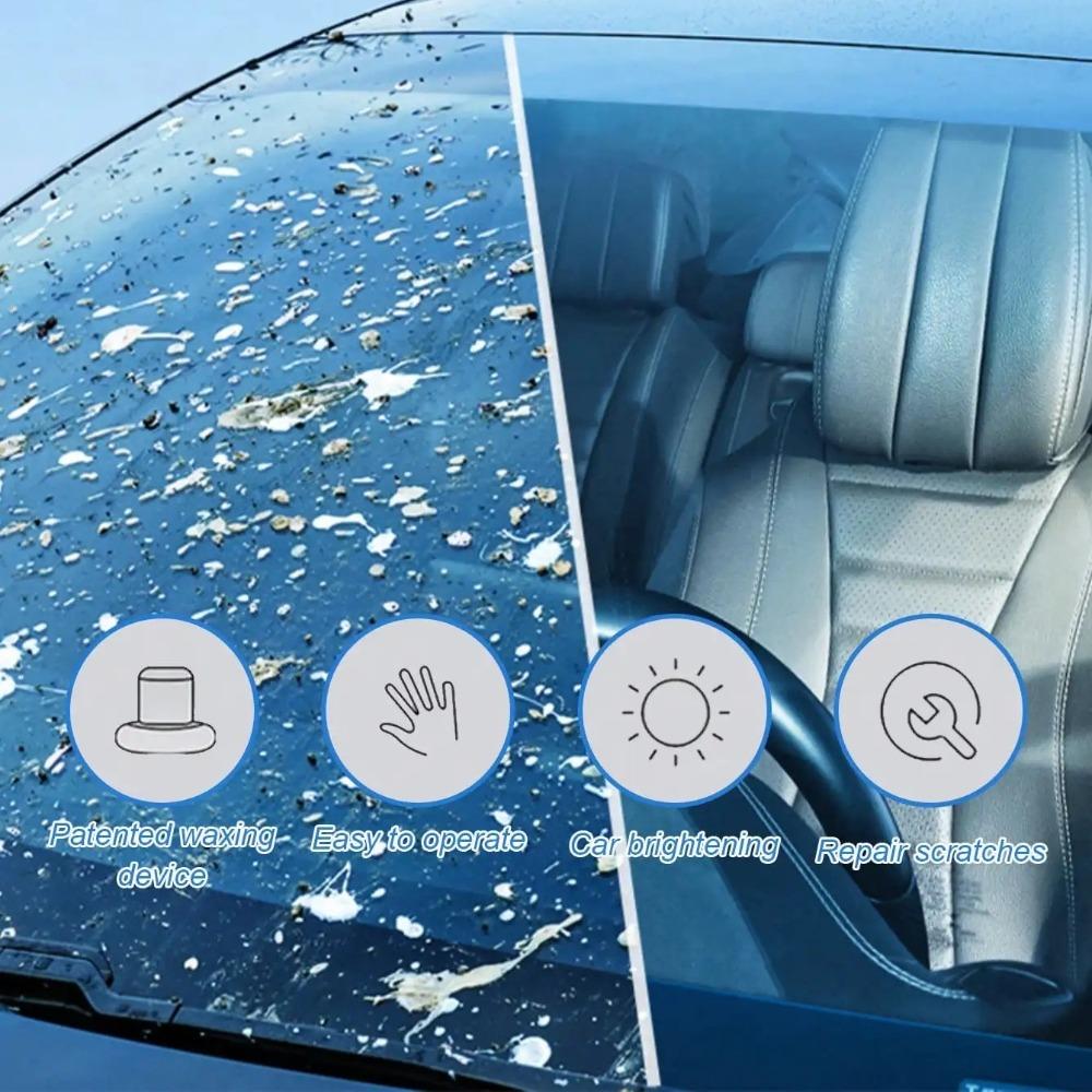 Auto Wachs Polierwerkzeug Multifunktions-Applikator für Lack Glas Kunststoff Innenraum Polieren und Kratzerreparatur