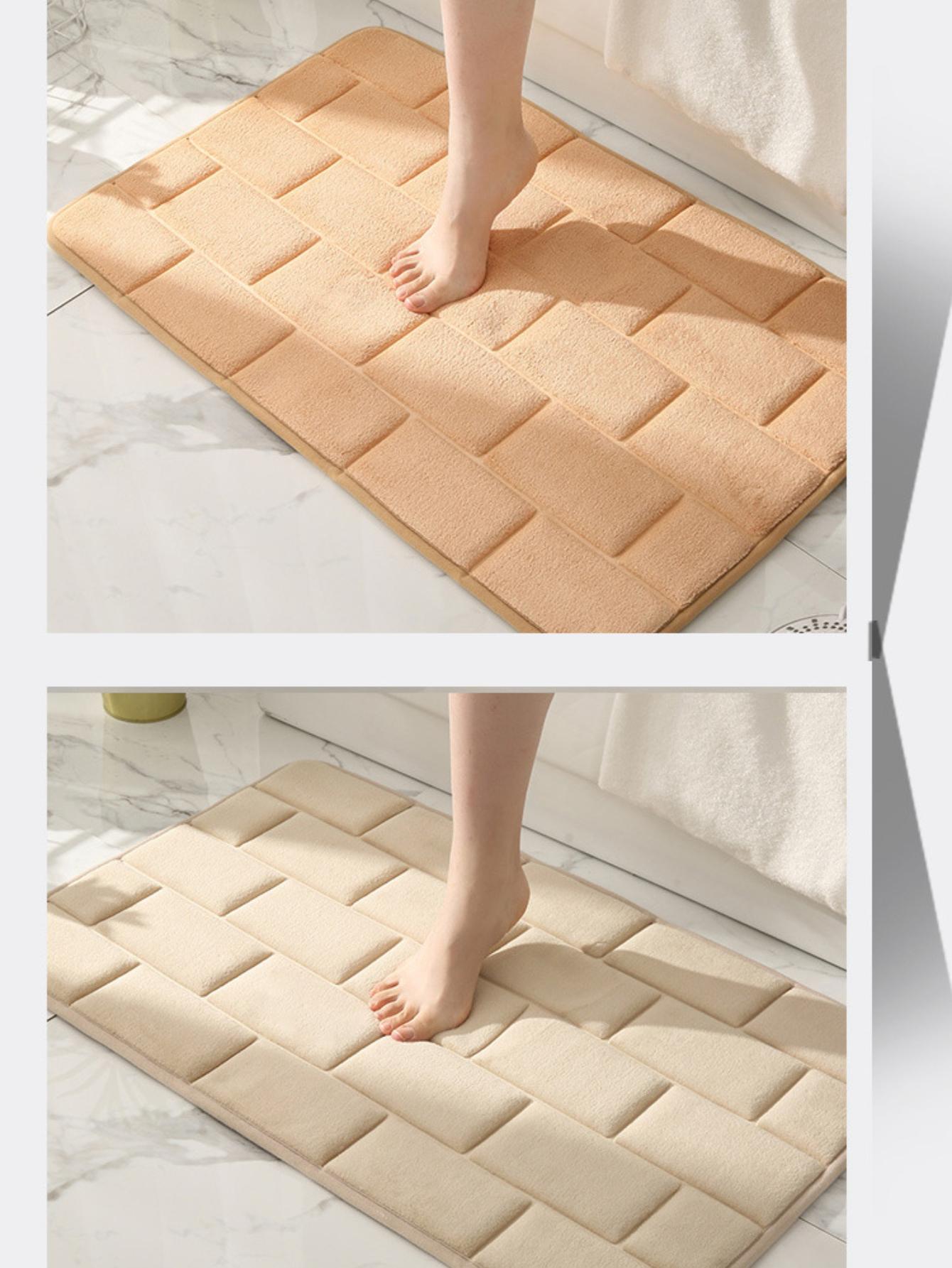 Коврик для ванной с тиснением и узором из плитки — фото 16