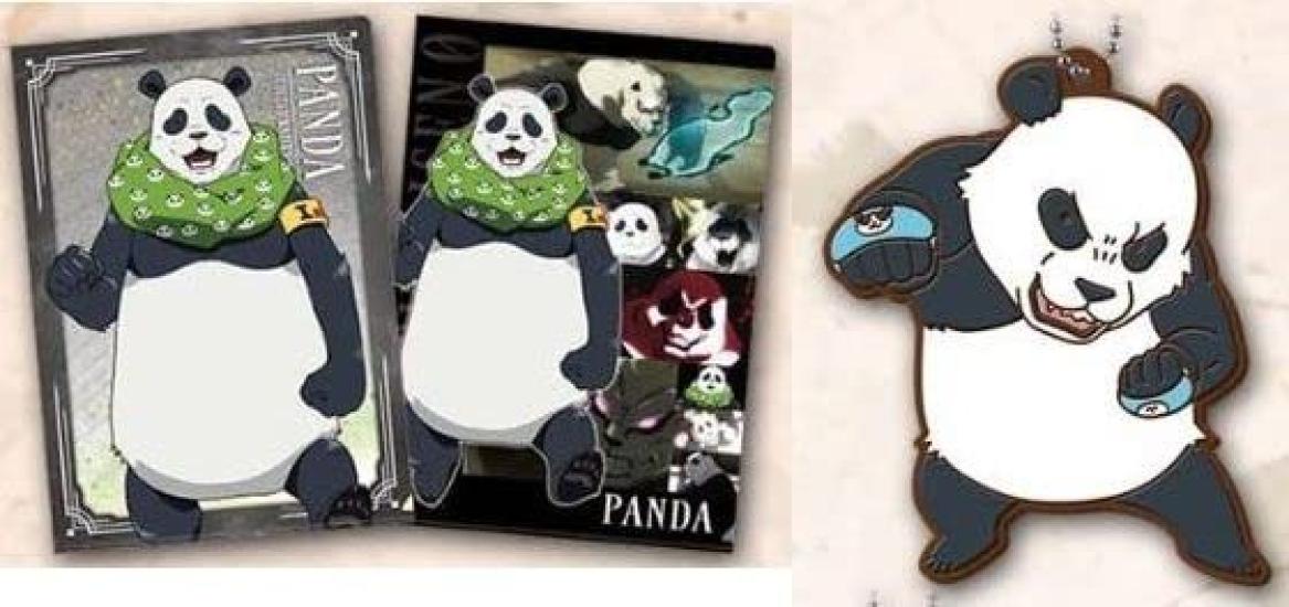 

Ichiban Kuji Movie Jujutsu Kaisen 0 ~Declaration of War~ JK Prize Прозрачная папка, резиновый брелок Панда