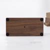 Walnut Wood Headphone Stand with Anti-slip Groove,Universal Desk Holder for Over-ear Gaming Headset,Earbuds Storage Display Rack