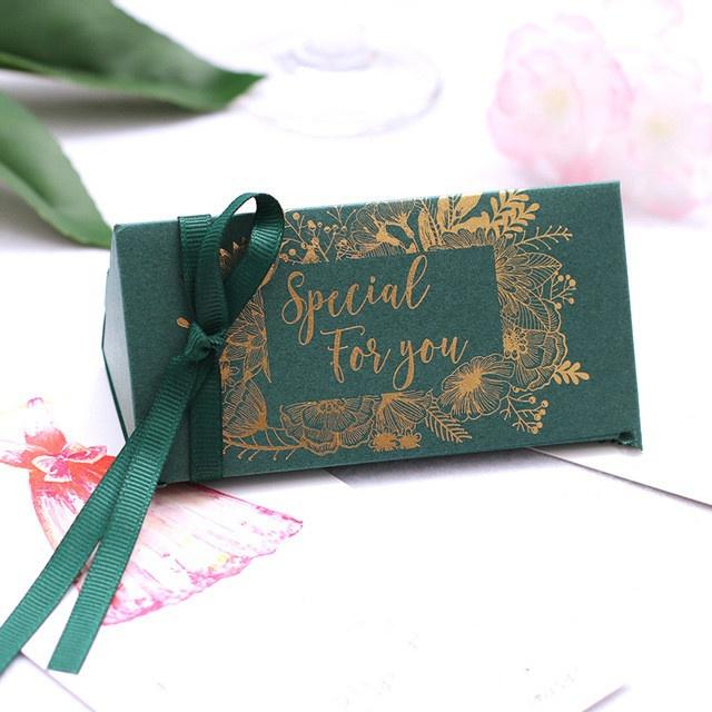 20 Pezzi Nuove Scatole Regalo Sacchetti Scatola di Caramelle Cartoncino Forma Triangolare Bomboniere Scatole Regalo per Decorazioni Matrimonio Articoli per Feste