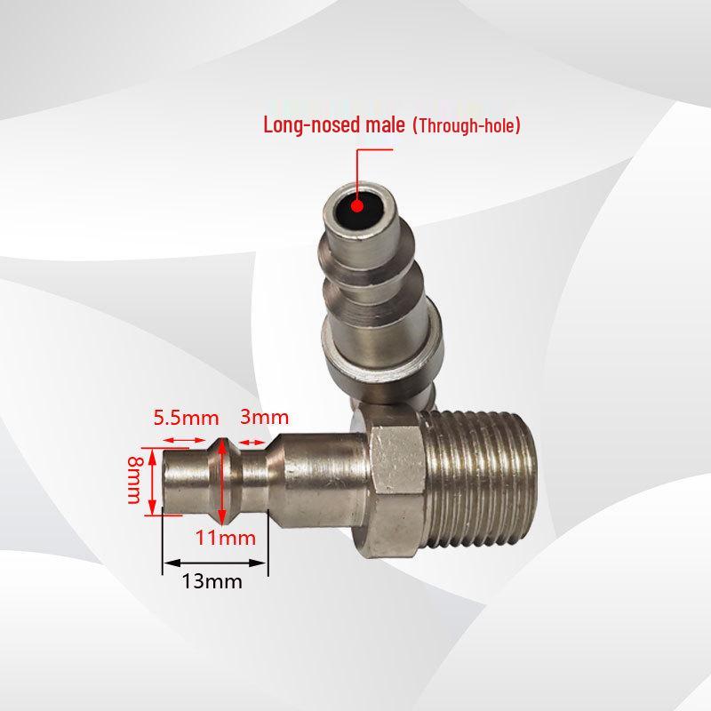 American NPT Quick Self-Locking Pneumatic Connector for Small Air Hammer Tools