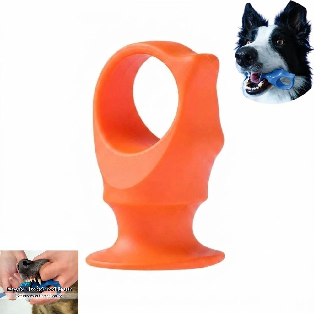 Anti-bite Hand Dog Brush Teeth Auxiliary Tools Cat Teeth Cleaning Toys  For Small and Medium Dogs