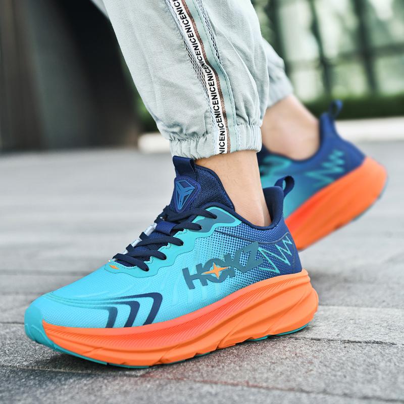 Fashion PARZIVAL Men's Sneaker Air Cushion Runner Trainers Tenis Marathon Sports Running Shoes Women Outdoor Athletic Speciality Sneaker