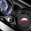 Alphard ALPHARD Drink Holder Pad with Logo 2.8 X 2.8 Inches (7 X 7