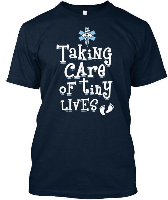 

Pediatric Nurses Tiny Lives Taking Care Of Premium T-Shirt Made in USA S-5XL S