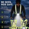 Warning Reflective Safety Jacket Night Work Safety Reflective Vest Reflective Vest  Cycling