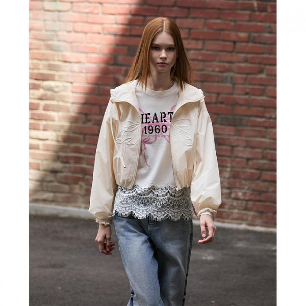 Egoist Big Embroidery Hoodie Zip Up Jumper Er3ojp01