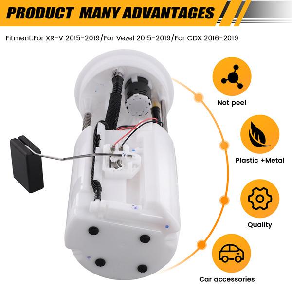 17045T7JH00 Fuel Pump Assembly for 2015-2019 Honda XR-V Vezel 17045-T7J-H00